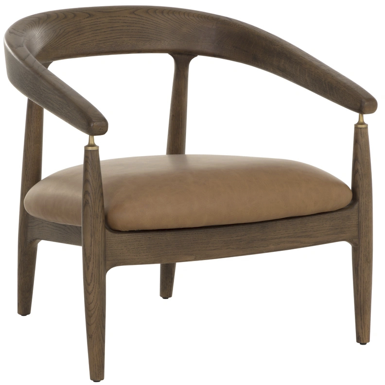 Valmont Milliken Cognac Lounge Chair